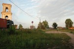 Закладка первых венцов часовни 2011.07.23