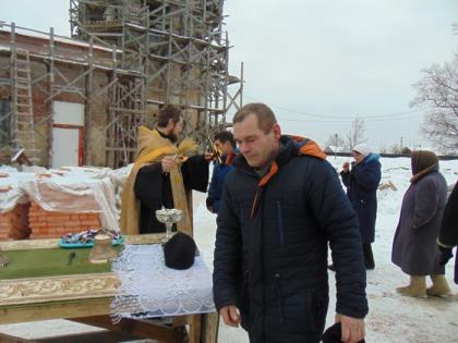Освящение колоколов 11.02.2017