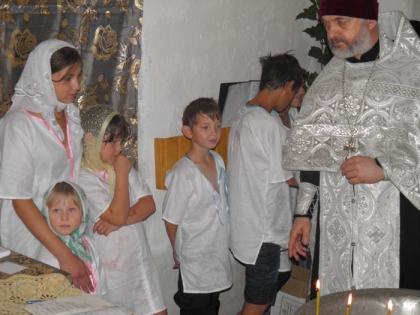 Первое крещение 28.08.2012