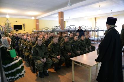 Рождественский концерт в гарнизоне в/ч Хотилово-2 7 января 2020 г.