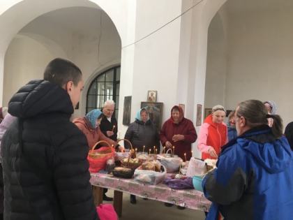 Освящение куличей 15.04.23