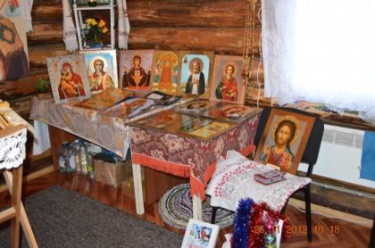 2012.11.17 Освящение и установка креста над восьмериком