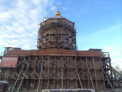2014.10.29 Установка окон на восьмерике