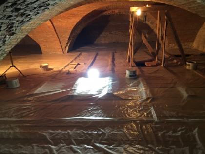 Штукатурка сводов южная сторона 28.01.2018