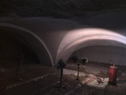 Штукатурка сводов центральная часть 28.01.2018