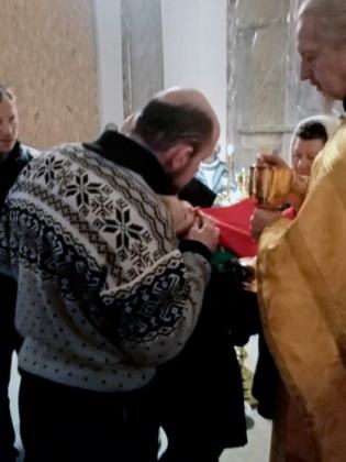 Литургия в праздник Обрезания Господня 14 января 2020 года.