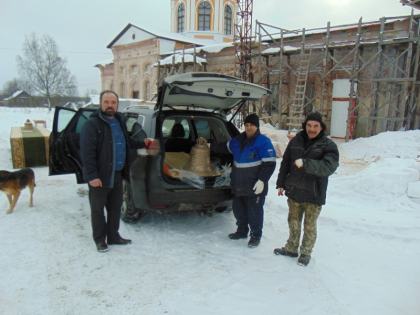 Освящение колоколов 11.02.2017