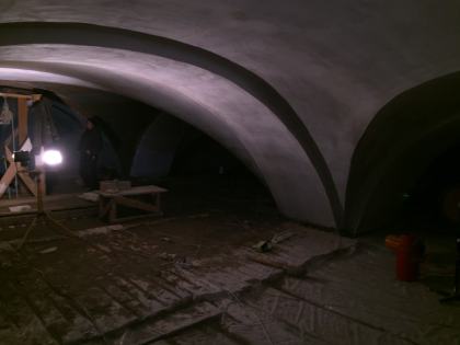 Штукатурка сводов центральная часть 28.01.2018