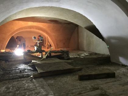 Штукатурка сводов центральная часть 28.01.2018