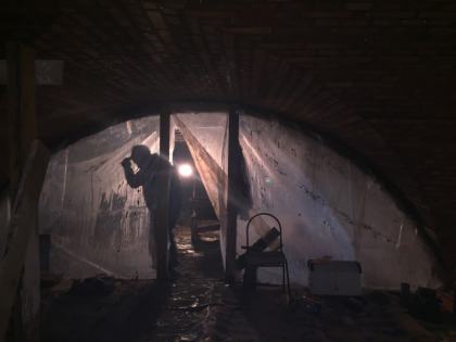Штукатурка сводов центральная часть 28.01.2018