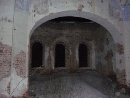 Храм вид изнутри зима 2011