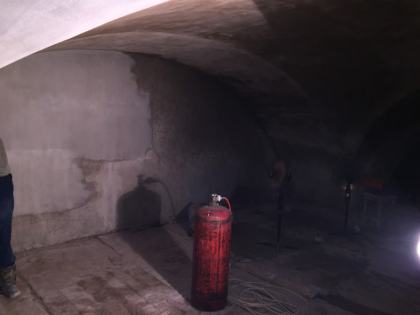 Штукатурка сводов центральная часть 28.01.2018